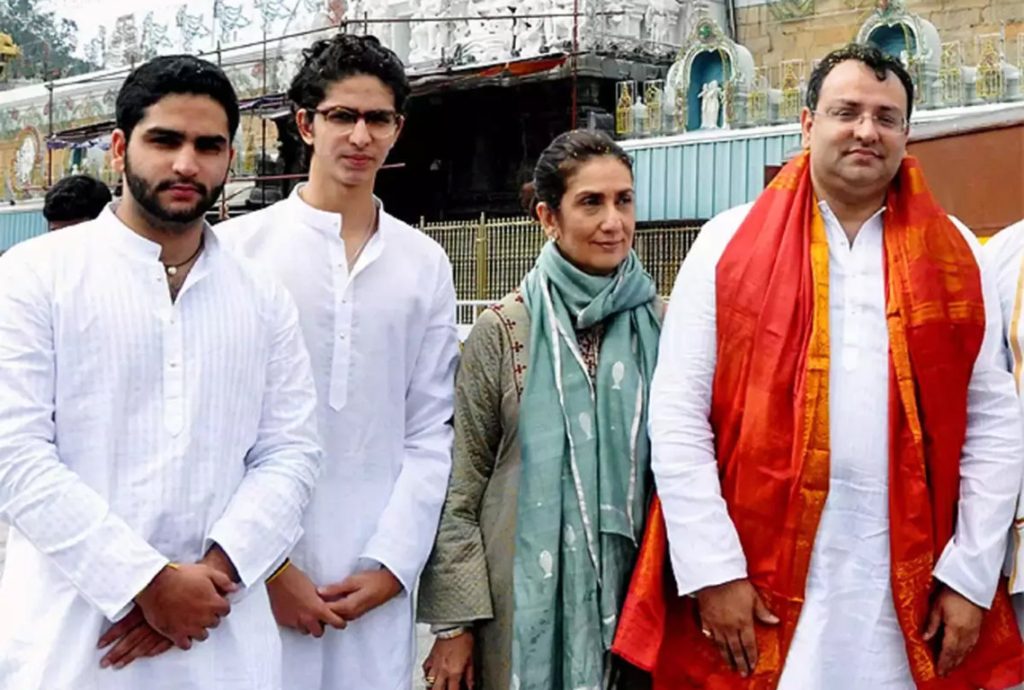 cyrus mistry wife and sons